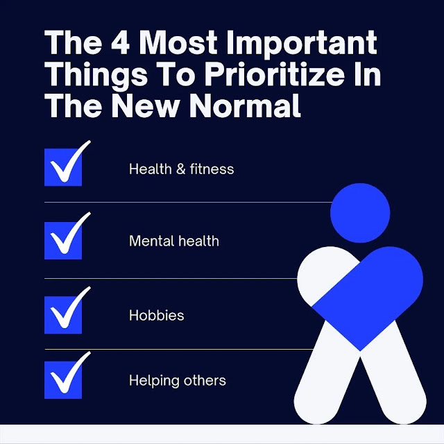 Priorities in the new normal