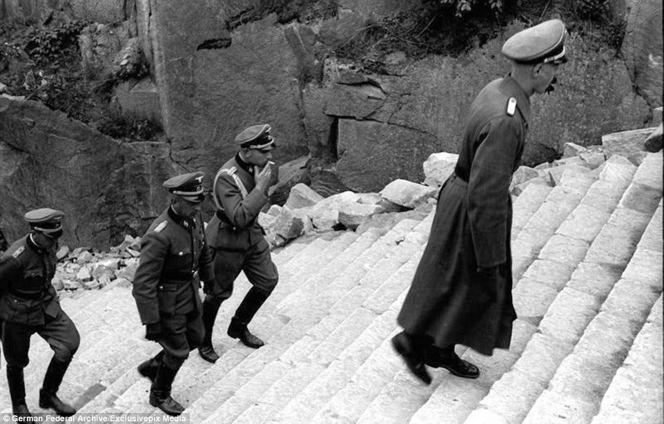Inside the Nazis' infamous Mauthausen concentration camps | Daily Mail ...