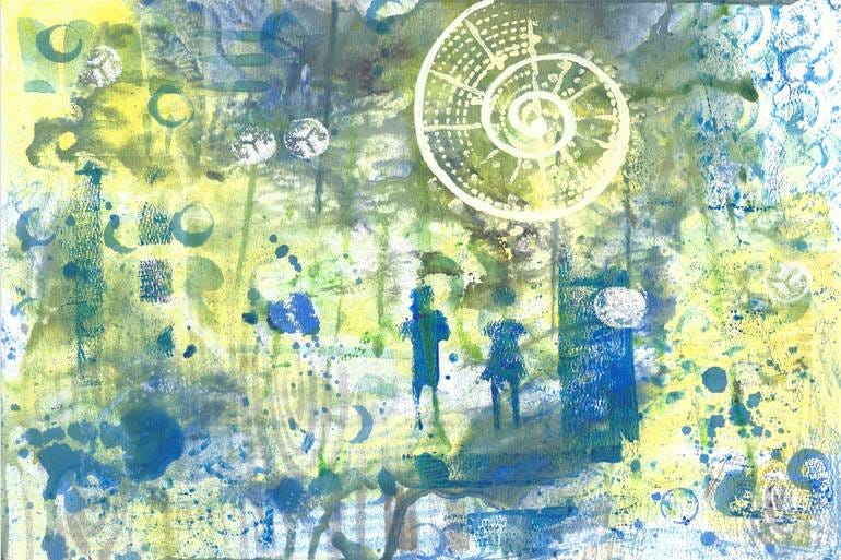 Afterlife Painting by Maura Satchell | Saatchi Art