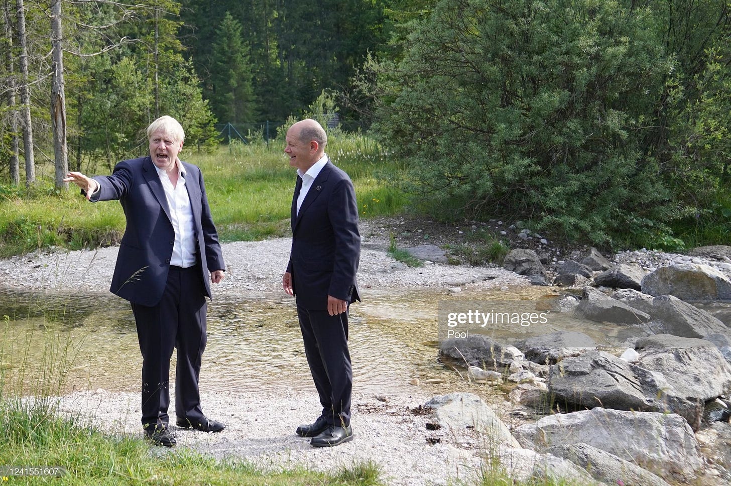 G7 Leaders Convene For Summit At Schloss Elmau