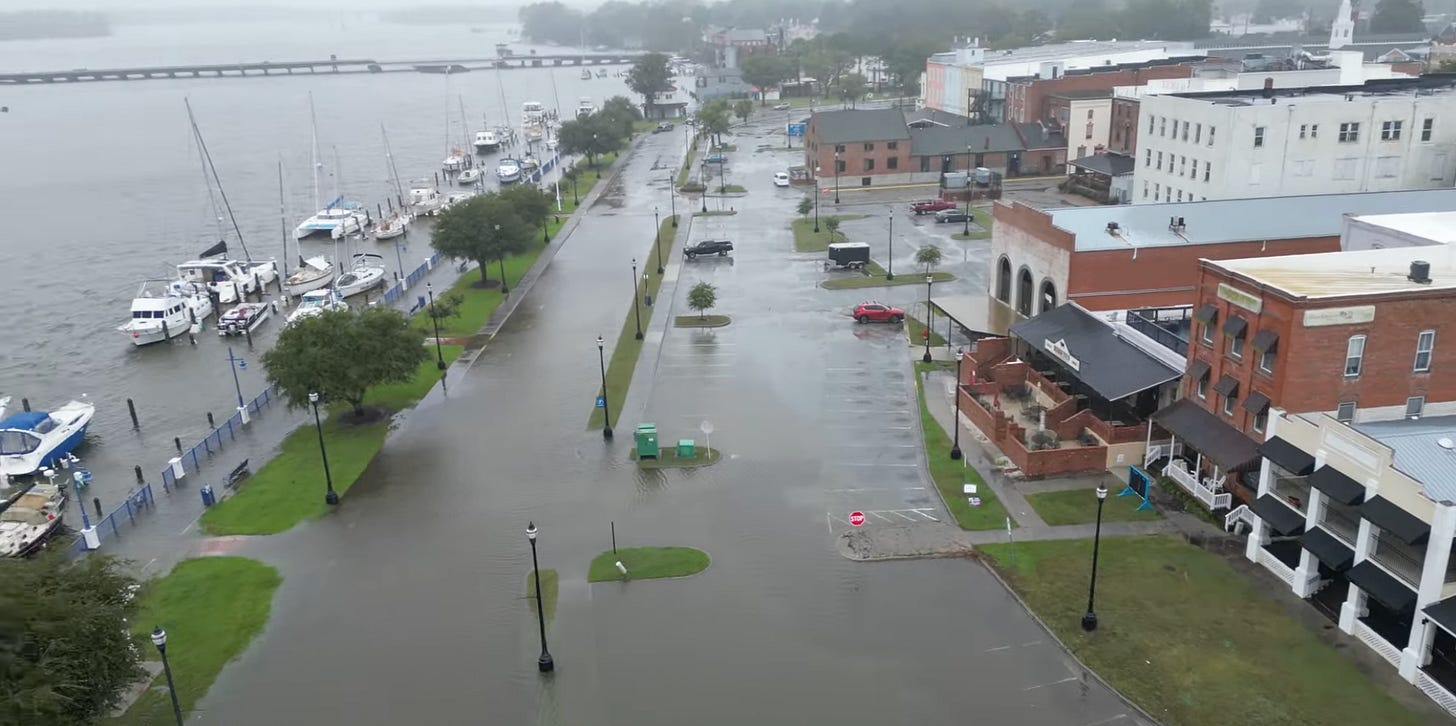 Flooded Washington, NC