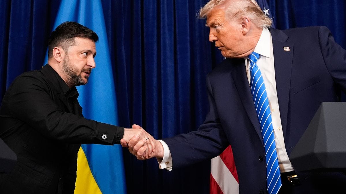 Trump says Ukraine and Russia are 'closer than ever' to peace after talks  with Zelenskyy :: WRAL.com