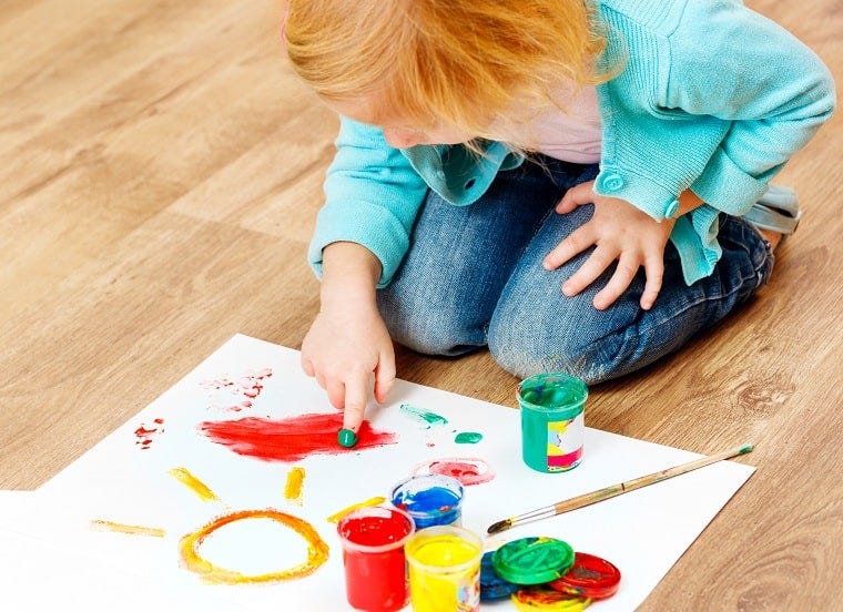22 Fun and Creative Painting Ideas for Toddlers - Okinja ELC