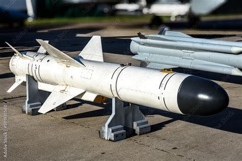 Russian cruise missile Kh-35, subsonic anti-ship rocket close up Stock ...