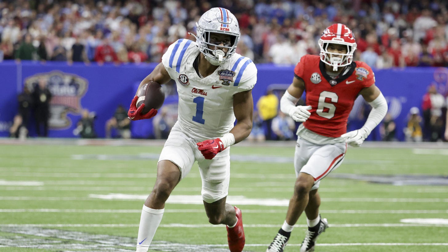 De'Zhaun Stribling NFL Draft 2026 Scouting Report for San Francisco 49ers WR