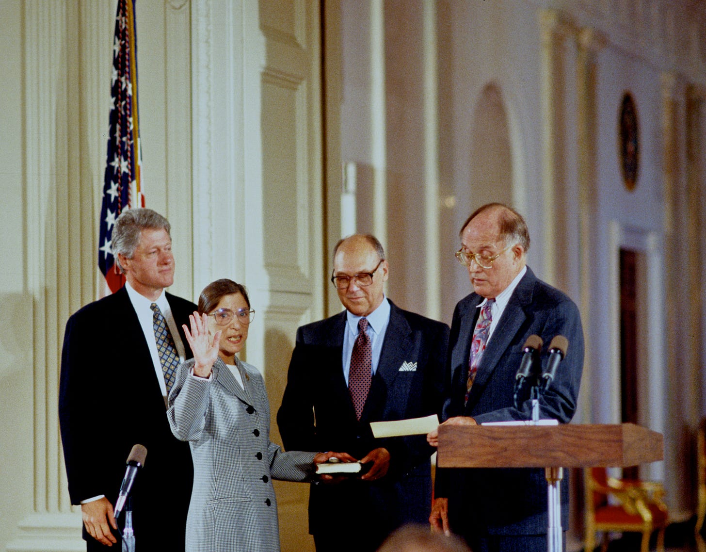 Speech Ruth Bader Ginsburg Appointment WATCH: Justice Ruth Bader Ginsburg  Sworn In On August 10, 1993