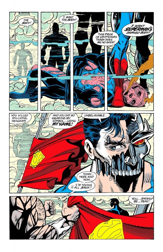 'Superman' #82 remains an iconic grudge match for the ages