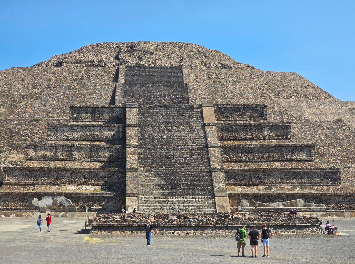 Ancient pyramid near Mexico City