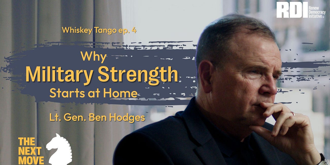 General Ben Hodges: Why Military Strength Starts At Home