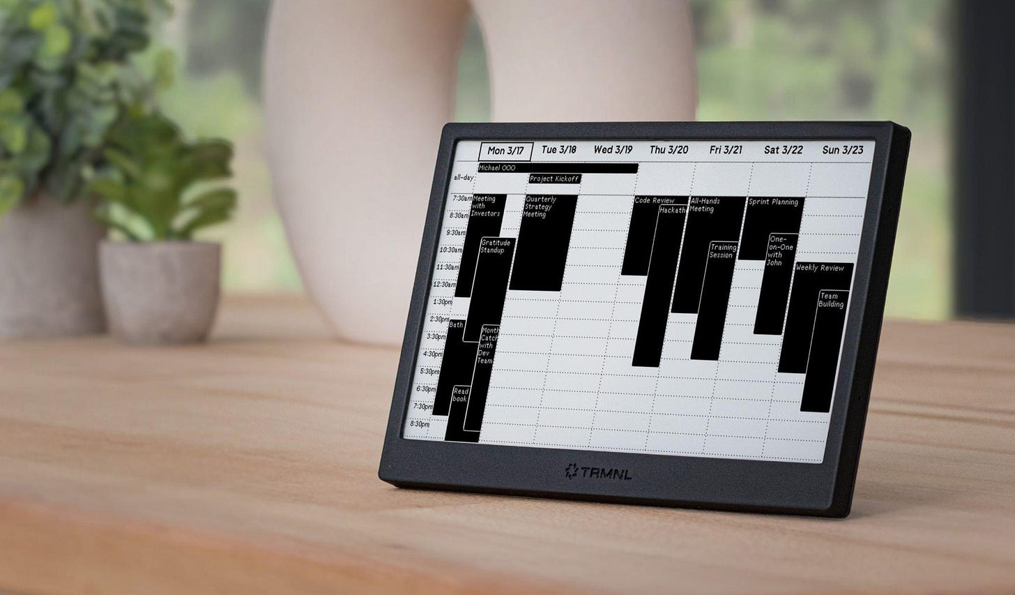 TRMNL: The E-ink Companion For Your Favorite Tools [Sponsor] - MacStories