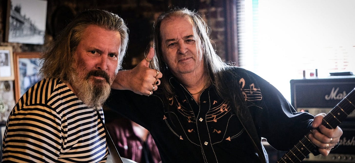 May be an image of guitar