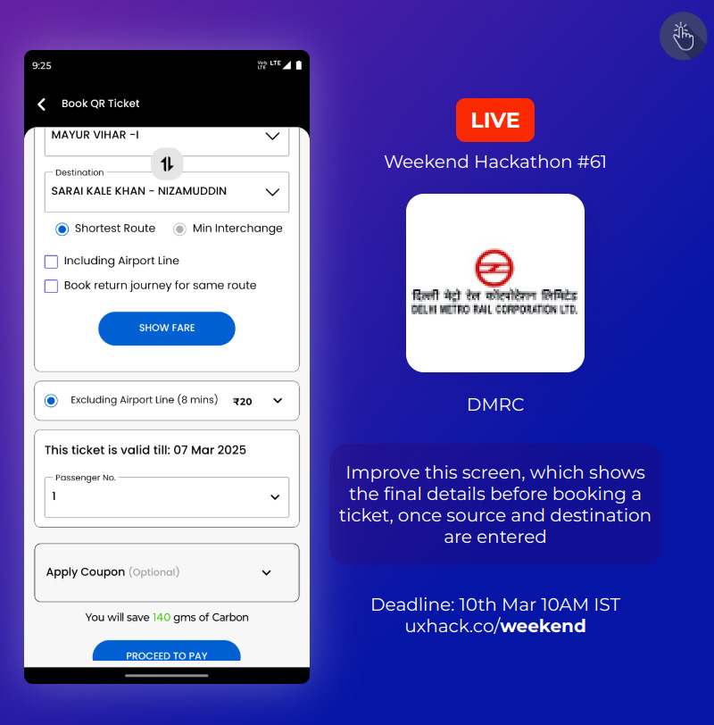 Weekend Hackathon #61 Context