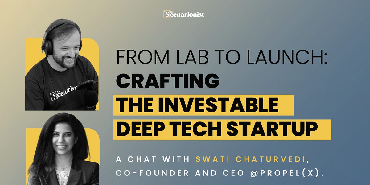 From Lab to Launch: Crafting The Investable Deep Tech Startup | Deep ...