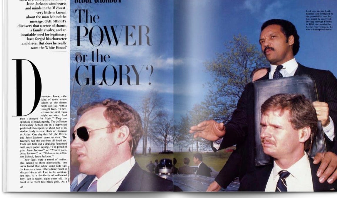 Jesse Jackson, RIP—And Memories Of 1987 - by James Fulford