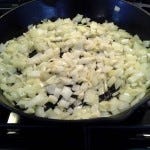 Sauteeing the onions in butter or ghee Before putting in the crock pot, saute the onions and garlic