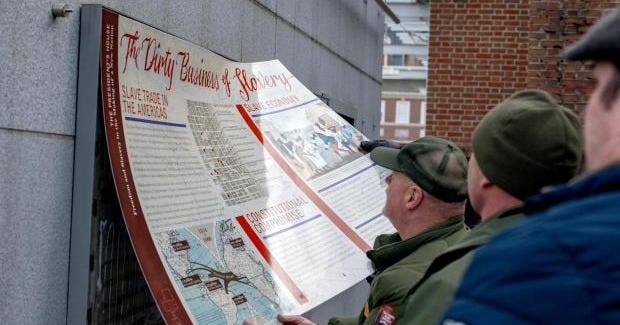County leaders join Philadelphia to have slave exhibit restored