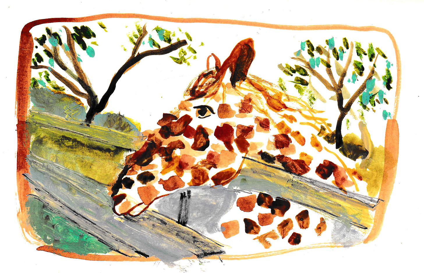 horse painting by Beth Spencer