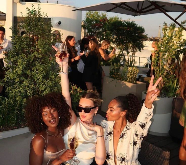 on having friends that actually get it