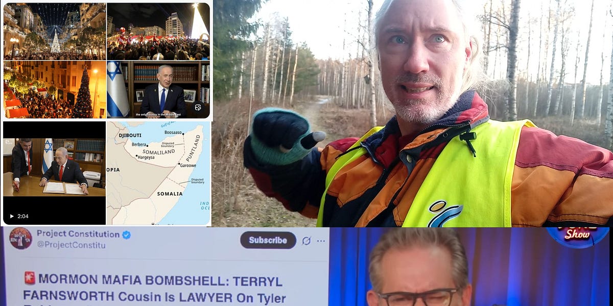 Israel recognizes Somaliland. Johannes. Brightu.ai & ivermectin. Hasbara army fail. Niger & Nigeria