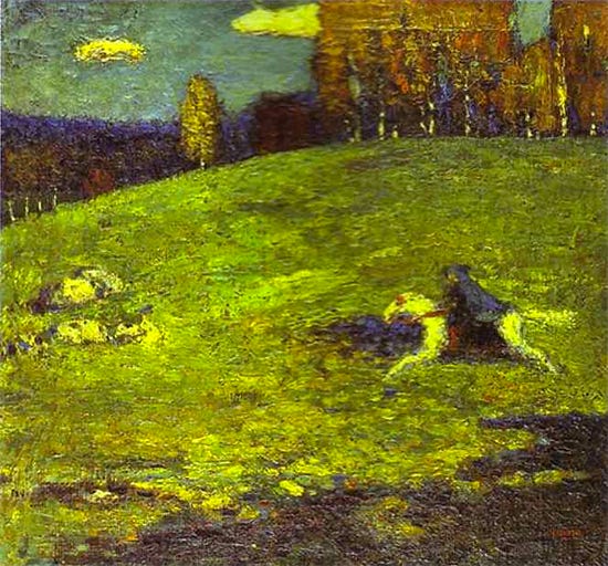 Blue Rider, 1903, Wassily Kandinsky