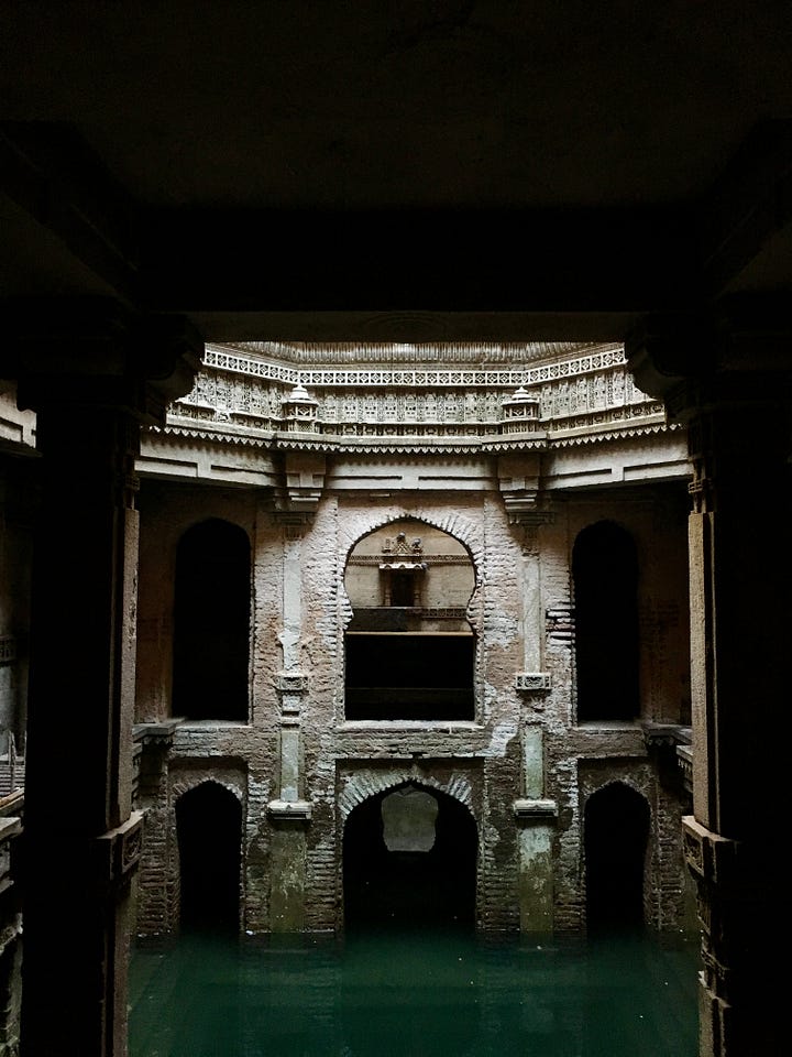 Ajanta Caves (left) and Adalaj ni Vav (right), from my last trip.