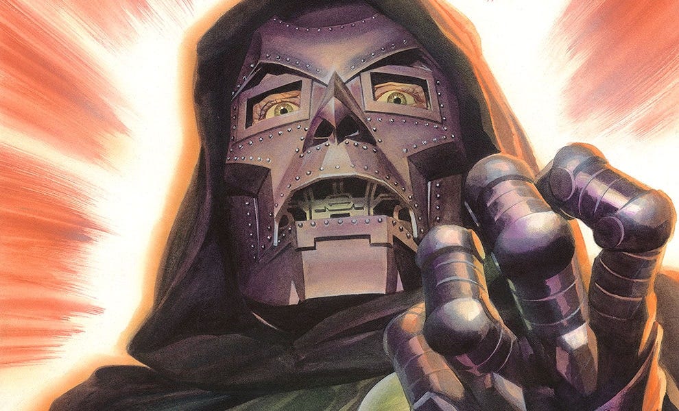Marvel Doctor Doom Fine Art Lithograph by Alex Ross Art | Sideshow  Collectibles