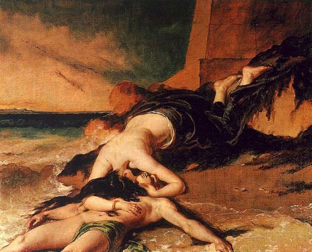 etty william hero and leander 1828