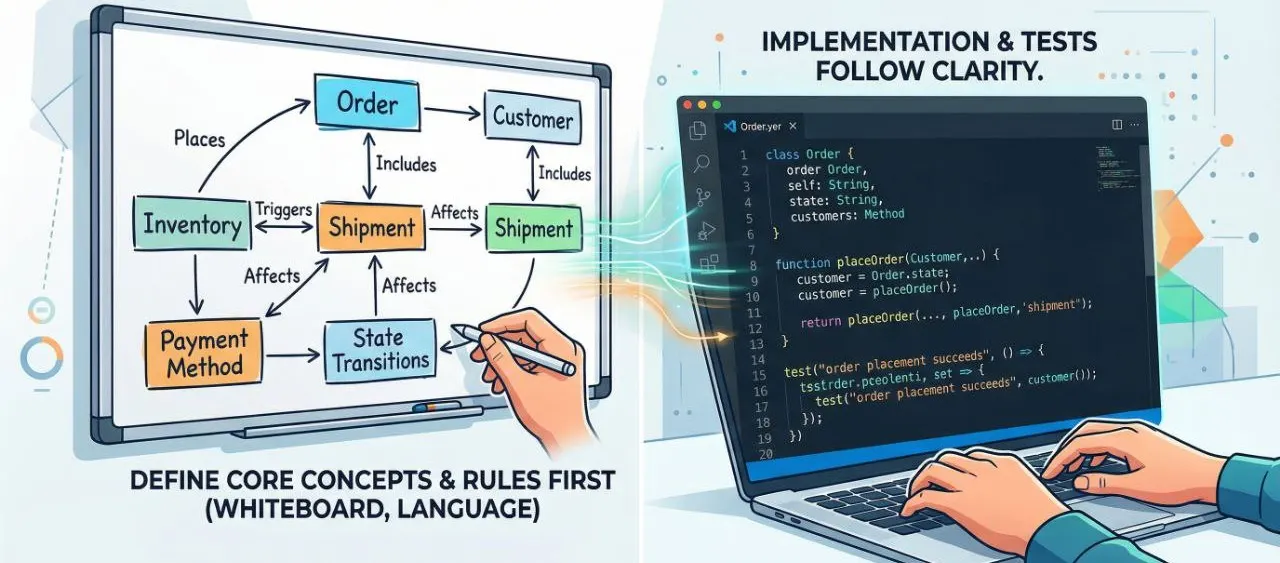 Before You Start Writing Code, Model Your Domain First