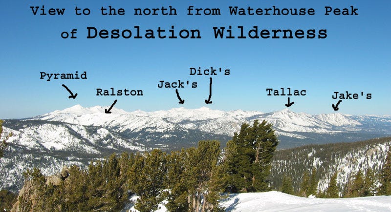 Waterhouse Peak 9497′ - The BackCountry Waterhouse Peak 9497′ - The BackCountry