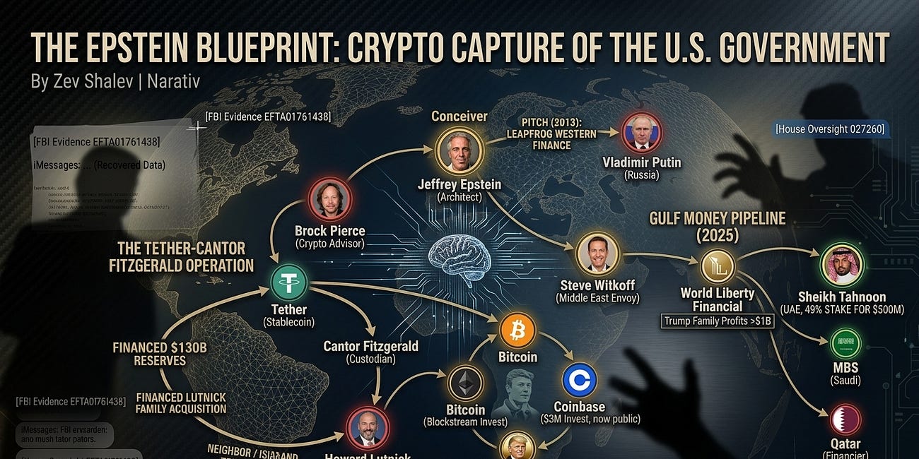 NEW: How Jeffrey Epstein Engineered America’s Crypto Takeover