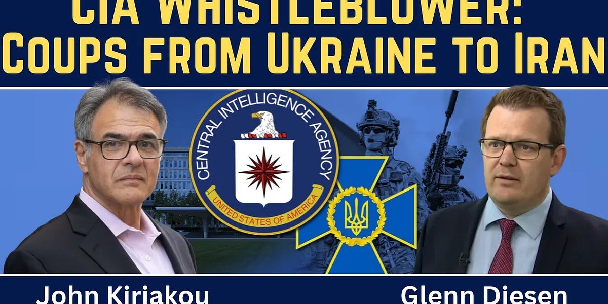 John Kiriakou: CIA Regime Change from Ukraine to Iran