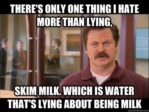 r/funny - Ron Swanson only hates one thing more than lying...