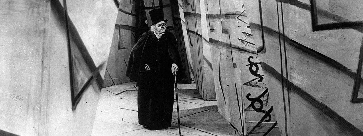 Cineteca Milano - IL GABINETTO DEL DOTTOR CALIGARI (DAS CABINET DES DR.  CALIGARI) Classic Horror Film Club
