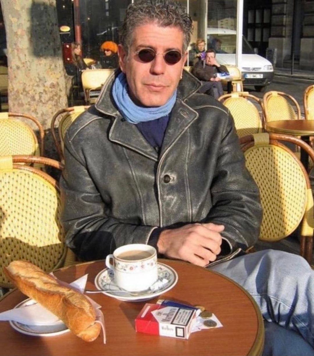 Anthony Bourdain à Paris : r/pics
