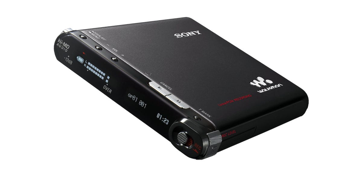 Visual Guide to Sony's MiniDisc (1992–2006)