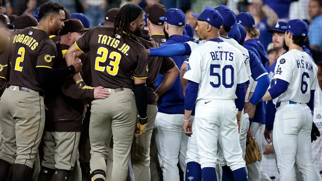 La tensión explotó en cierre de la serie Padres-Dodgers La tensión explotó en cierre de la serie Padres-Dodgers