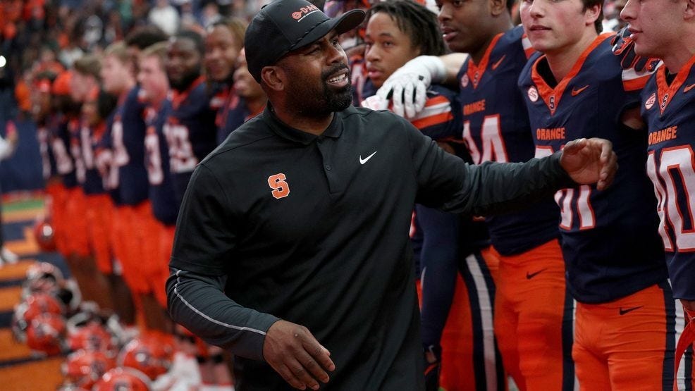 Full 2025 schedule is released for SU football...and it's one of the  hardest in the nation