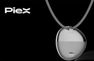 This is a PieX AI marketing image of its new emotion-tracking wearable.