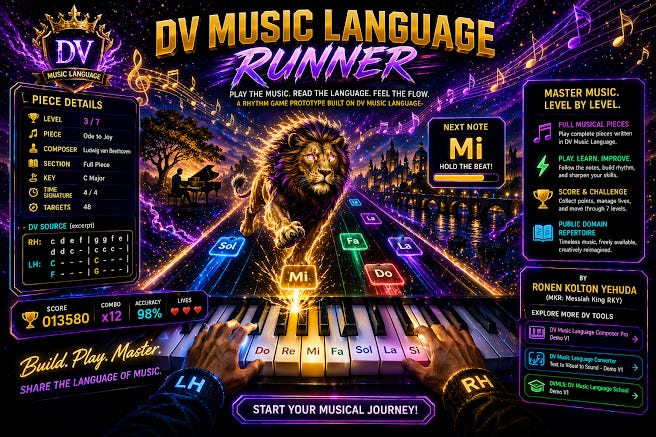 DV Music Language Runner artwork