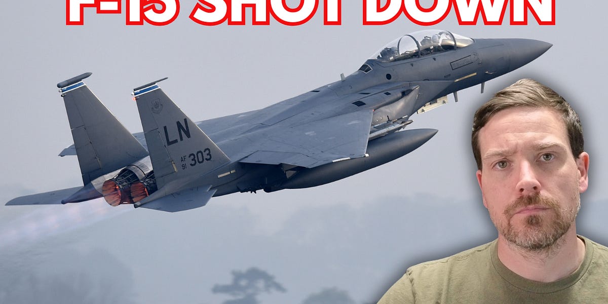 First US Jet Shot Down Over Iran - Search Efforts Underway