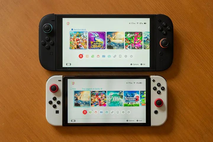 Nintendo Switch 2 vs Nintendo Switch OLED Nintendo Switch 2 vs Nintendo Switch OLED
