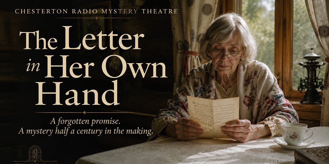 The Letter in Her Own Hand | Chesterton Radio Mystery Theatre