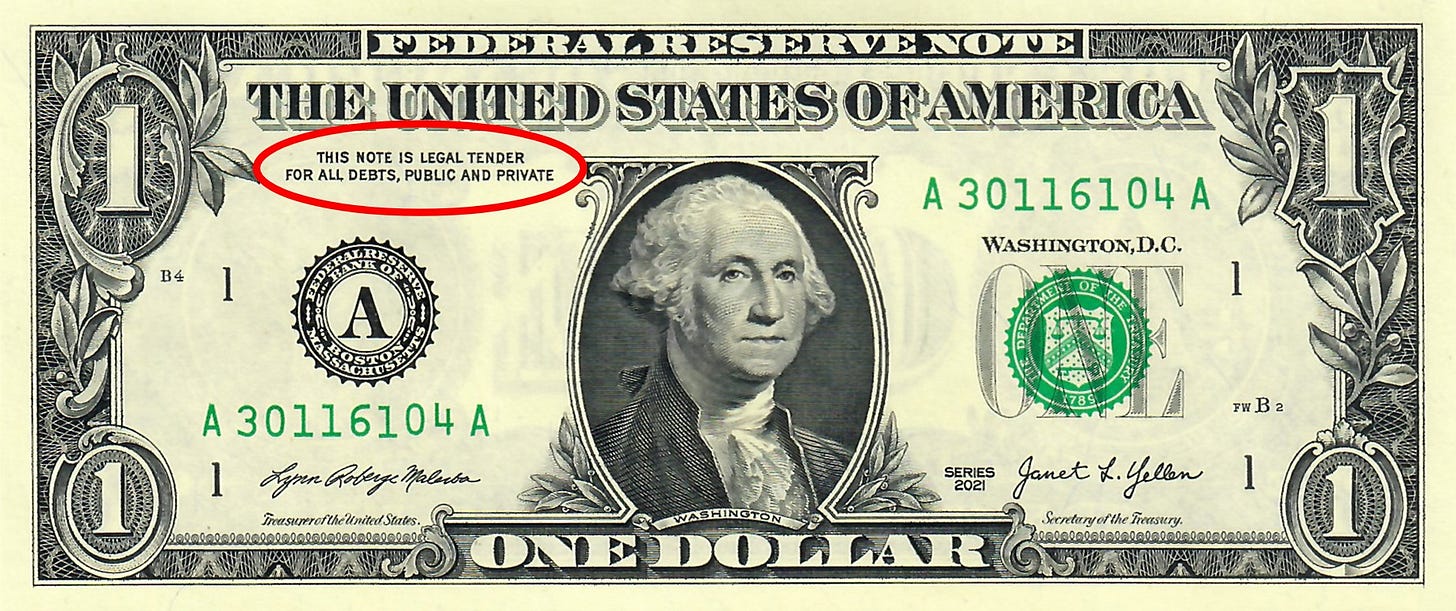 United States one-dollar bill - Wikipedia