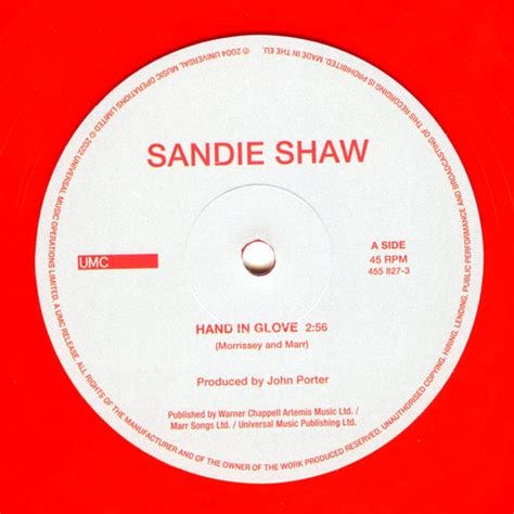 Hand in Glove by Sandie Shaw - by Steve Thorp