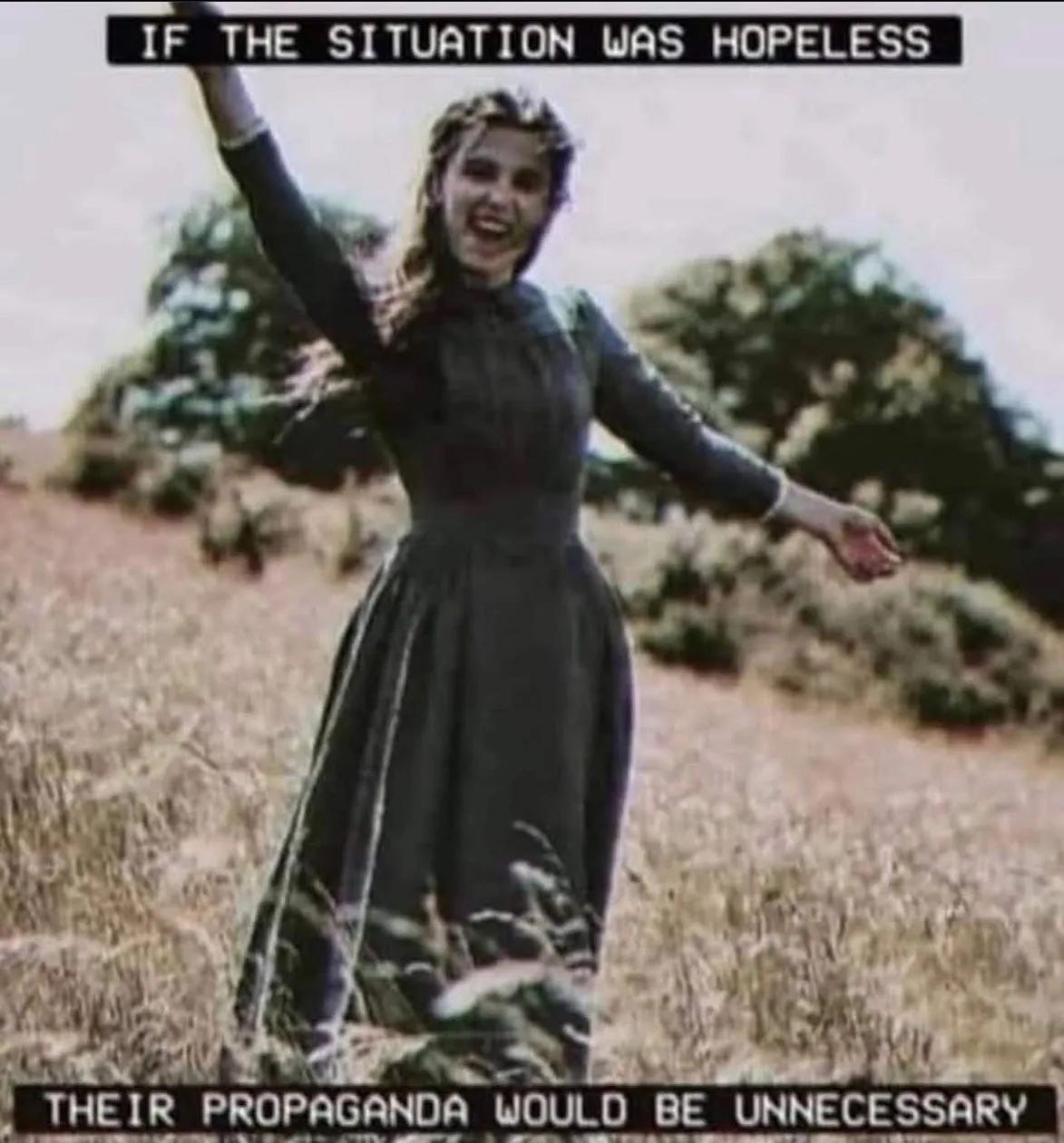A person in a dress in a field

AI-generated content may be incorrect.