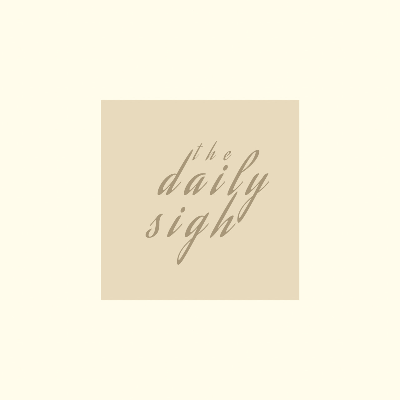 The Daily Sigh logo