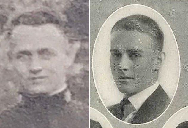 Bernard Miller: 1921 Northwestern yearbook