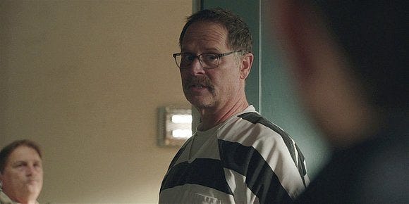 Walker Stan limping out looking back at Liam who hurt him in 2.08. Walker Stan limping out looking back at Liam who hurt him in 2.08.