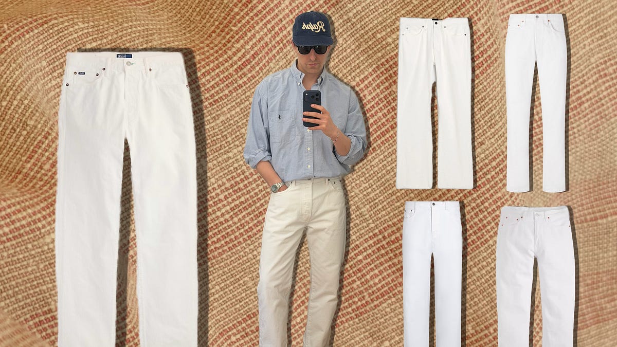 Why White Jeans Are Better Than Blue Jeans