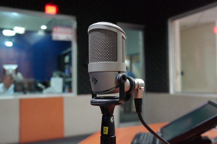 A sutdio microphone A sutdio microphone